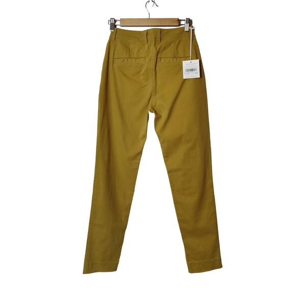 Bridge & Burn Women's Sz 25 Mustard Yellow Market Straight Leg Pants Wheat - Picture 7 of 7